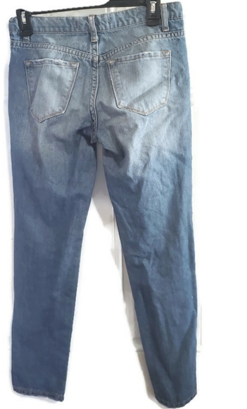 Kancan Womens Distressed Blue Jeans Size 24/0 Rips Factory Destroyed - Picture 4 of 5